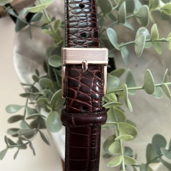 Ralph Lauren brown leather belt - Picture 2 of 10